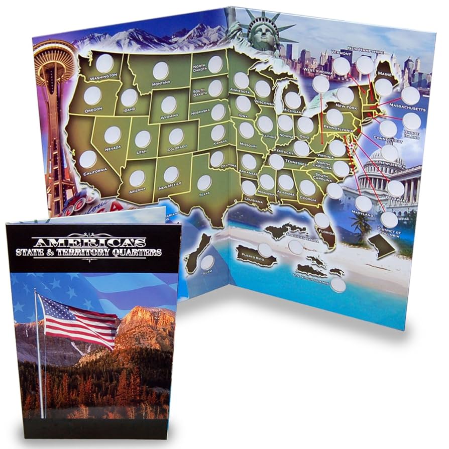 STATE SERIES QUARTERS(コインブック) First Commemorative Mint State Quarter Collection Book